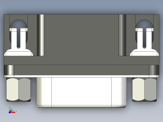 电脑插头前视缩略图