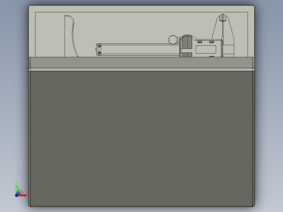 测量工具箱3D模型前视图