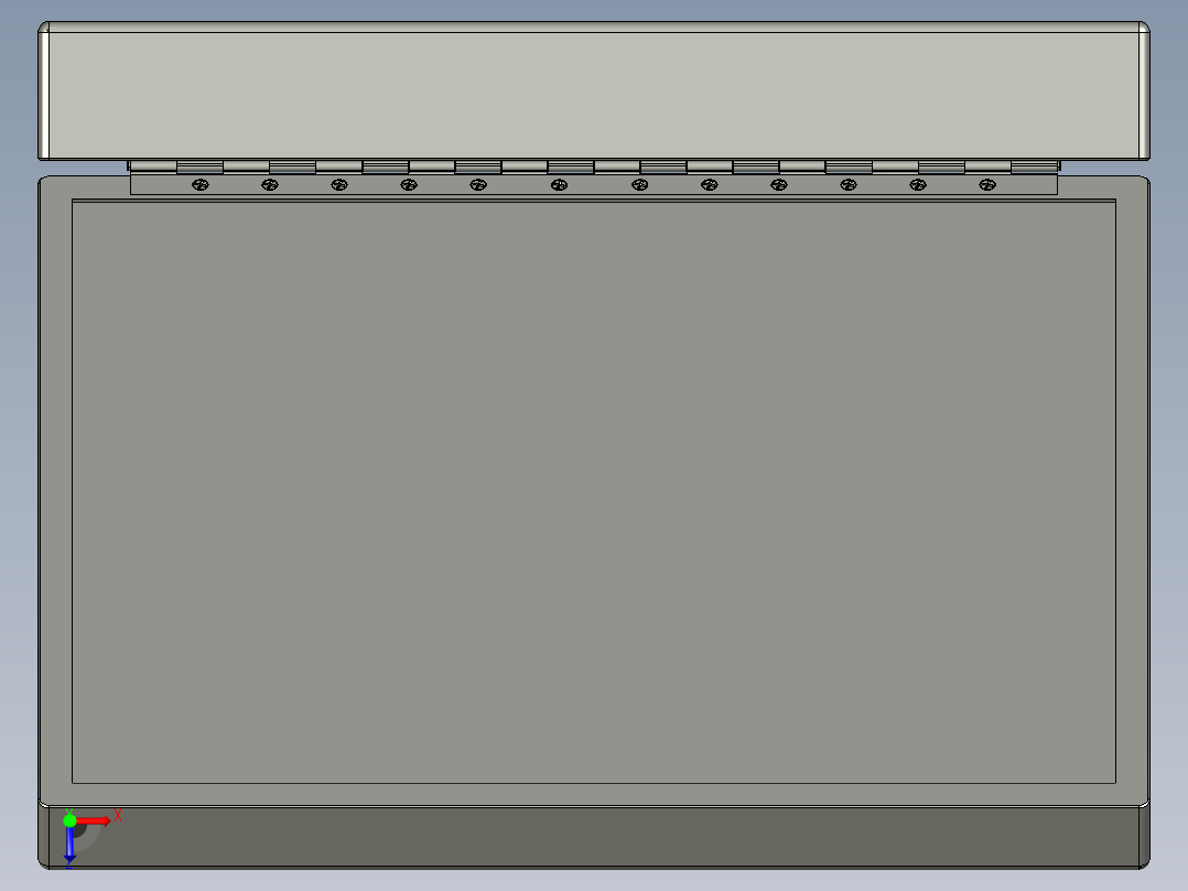 测量工具箱3D模型俯视图