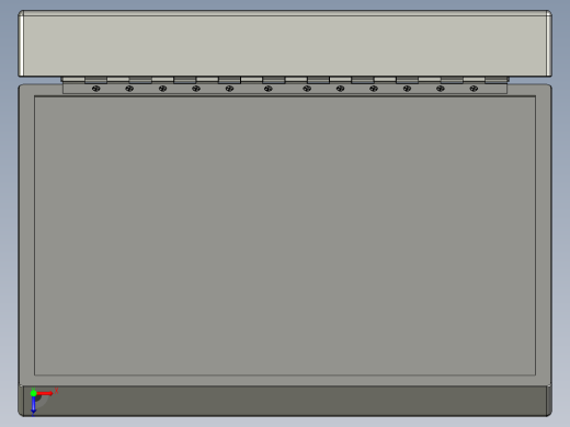 测量工具箱3D模型俯视缩略图