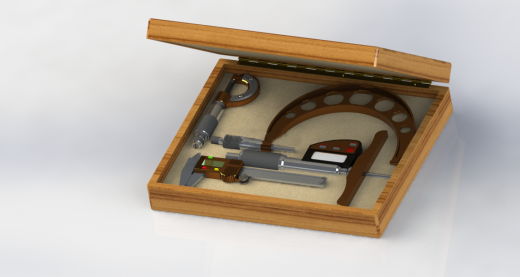 测量工具箱3D模型缩略图