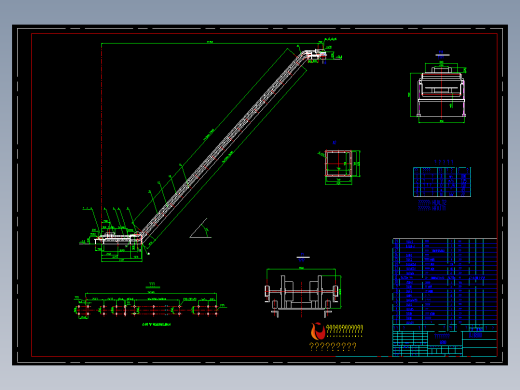 B800大倾角皮带机缩略图