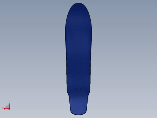 木板3d模型后视缩略图