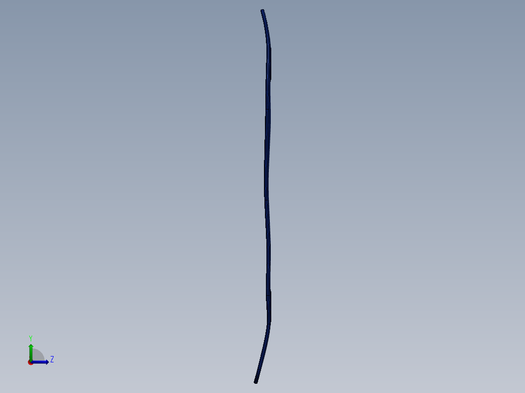 木板3d模型左视图