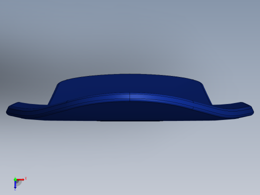 木板3d模型俯视缩略图