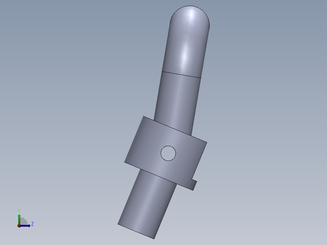 折弯提手左视图