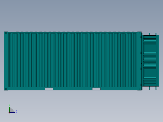 集装箱左视缩略图