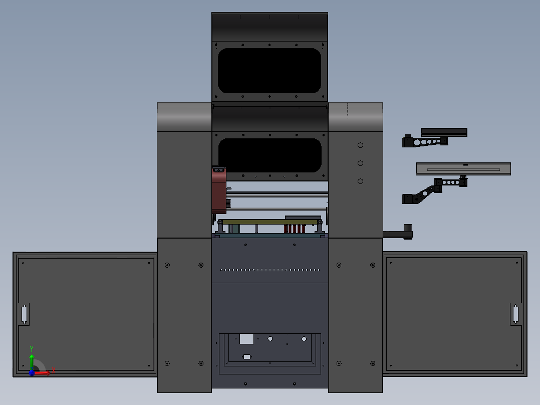 G861 TYD-540 贴片机详细设计前视图