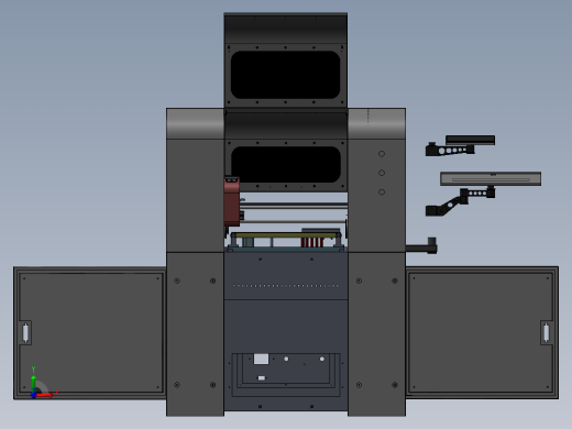 G861 TYD-540 贴片机详细设计前视缩略图
