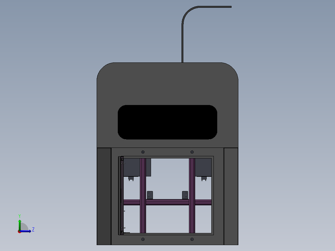 G861 TYD-540 贴片机详细设计左视图
