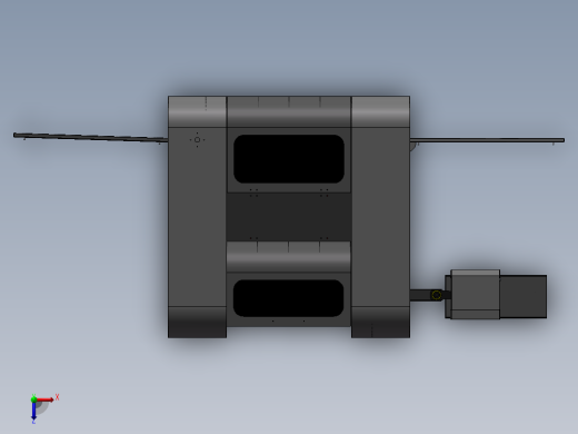 G861 TYD-540 贴片机详细设计俯视缩略图