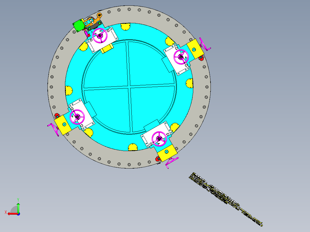 A1_全自动瓶盖组装机SW2014（）后视图