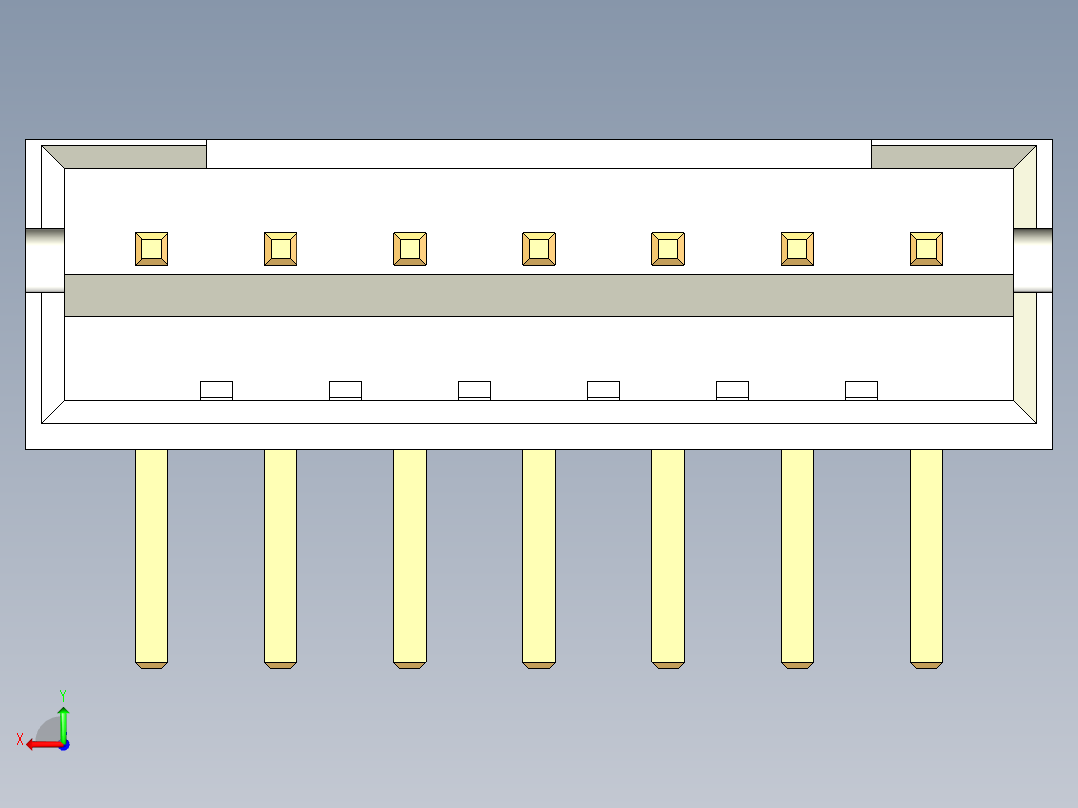 JST-S7B-PH-K-S后视图