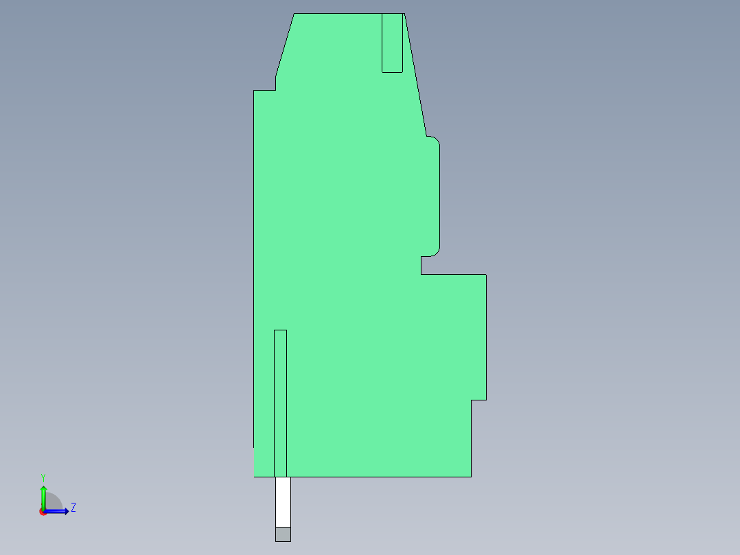 DEGSON DG500 系列 5.05.087.62mm 接线端子-DG500H-5.0_5.08-xxP-14-00AH左视图
