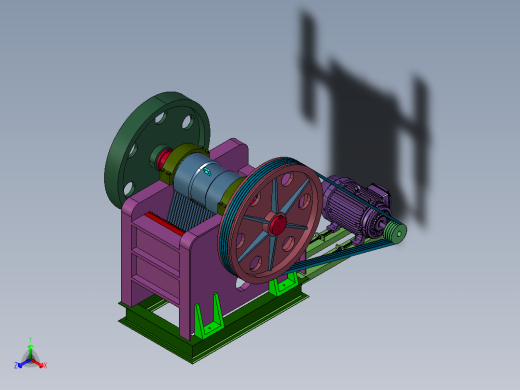 机械石料粗碎头破设备