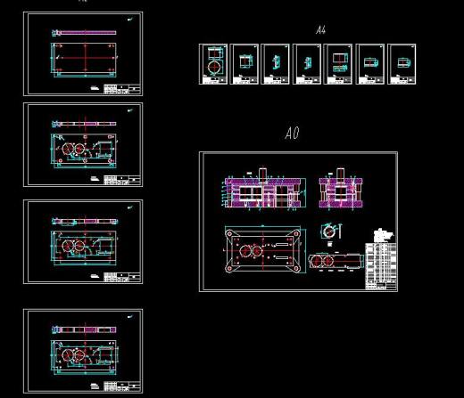 卡圈级进模(CAD图+SW三维)缩略图