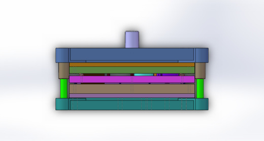 卡圈级进模(CAD图+SW三维)缩略图