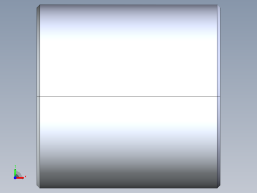 公制梯形螺母-TR28x5x60x60.STEP前视缩略图