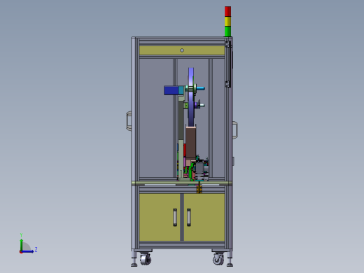 组装机3D模型左视缩略图