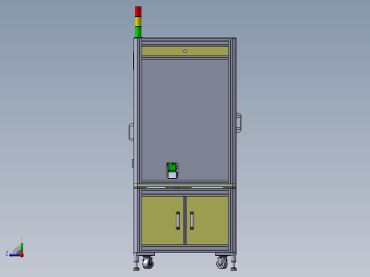组装机3D模型右视缩略图