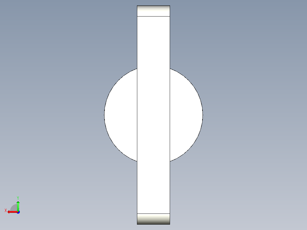 型材-BR DOOR SLIDER KJN530303后视图