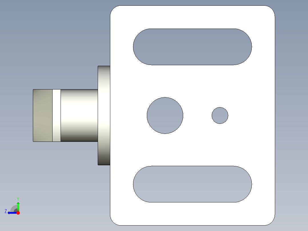 型材-BR DOOR SLIDER KJN530303右视图