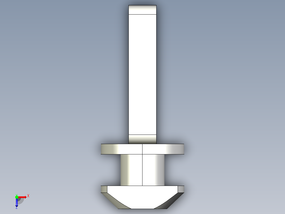 型材-BR DOOR SLIDER KJN530303俯视图