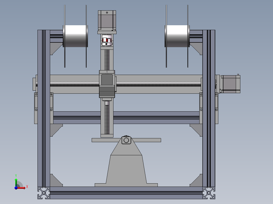 纤维Z向增强复合材料打印机-2===1062859===300前视图
