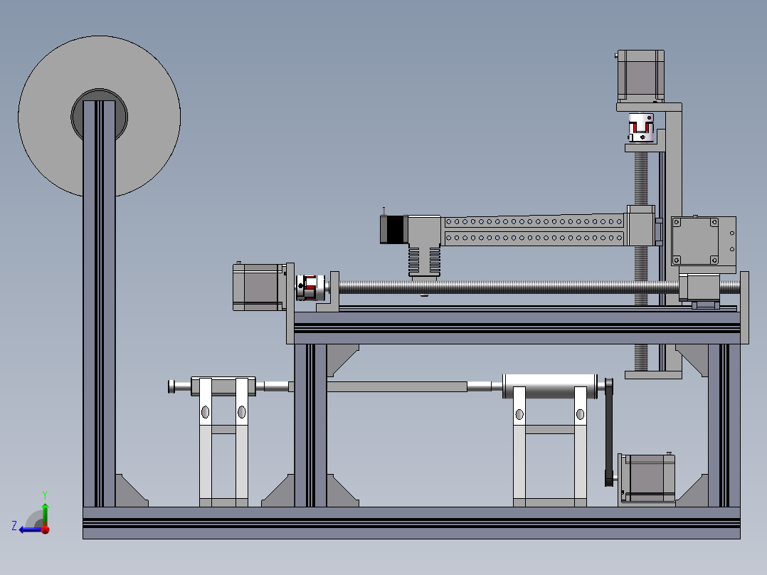 纤维Z向增强复合材料打印机-2===1062859===300右视图