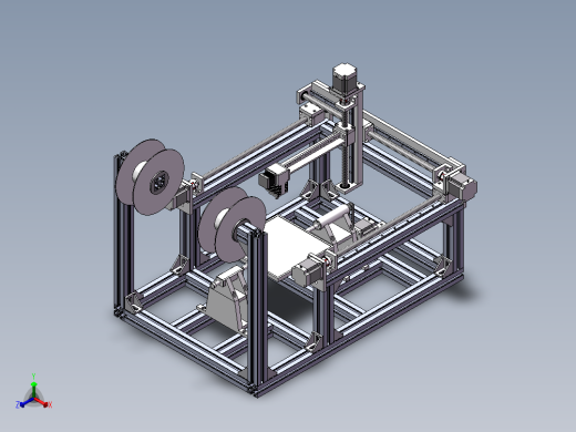 纤维Z向增强复合材料打印机-2===1062859===300正等轴测缩略图