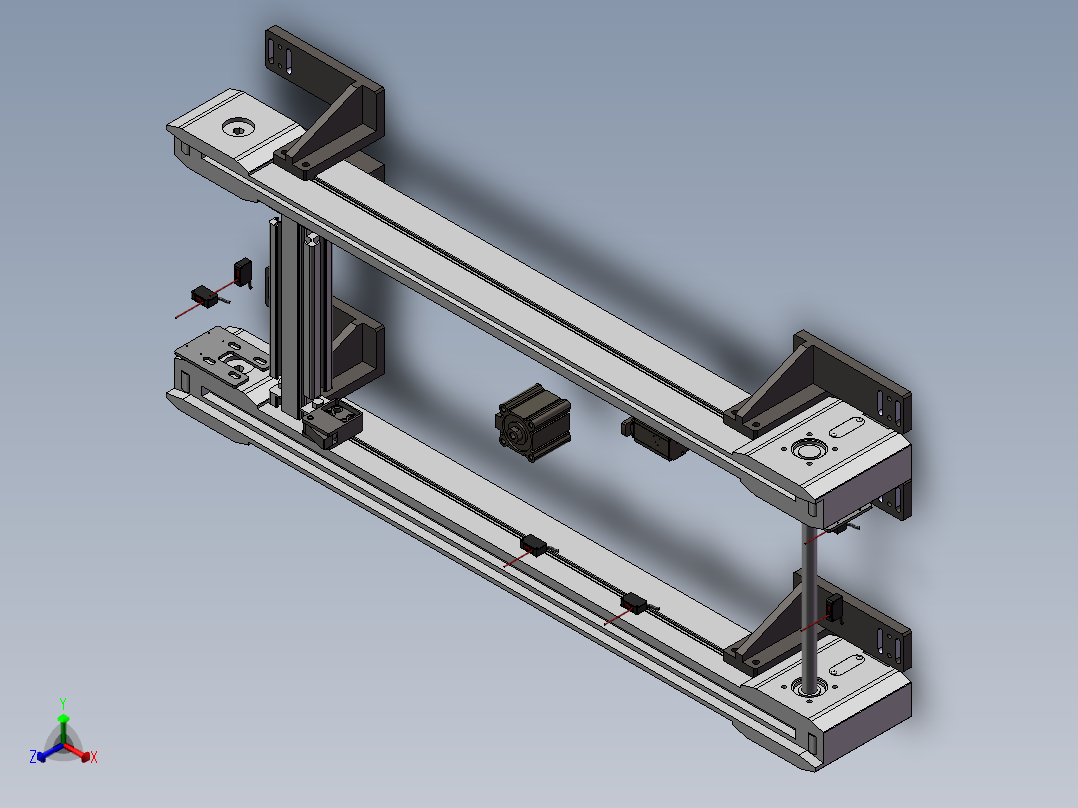 1200线体正等轴测图
