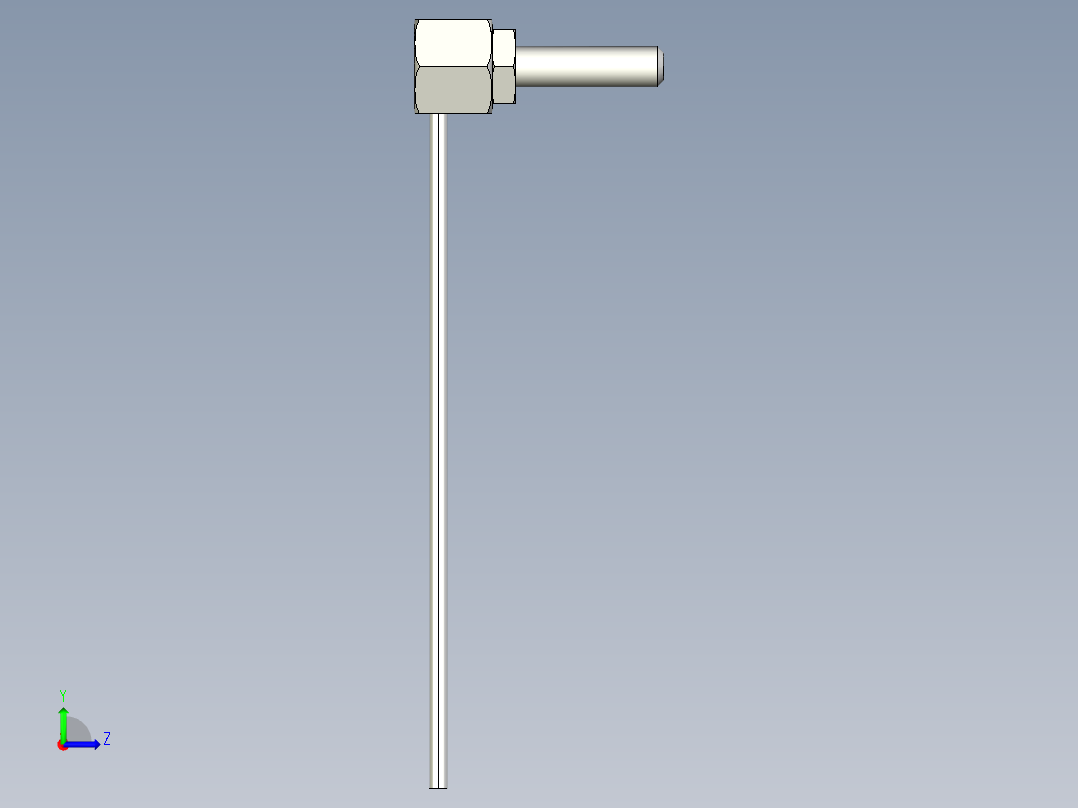 直角光纤_漫反射型FR-Y32_2023左视图