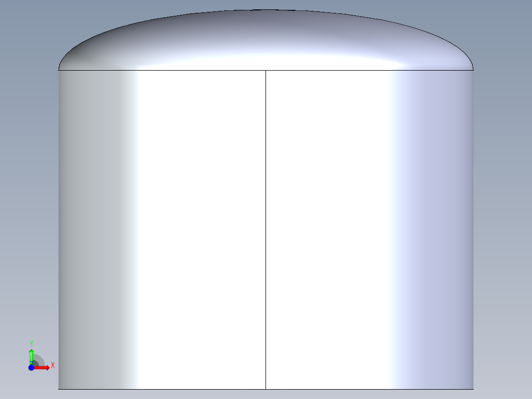 聚氯乙烯配件19-Sch80_Cap_SOC_847-010 _1in前视图