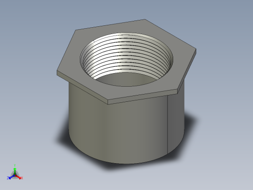 船舶管路系统SeaCor_ReducerBushing_FPTxSPIG_37J138251_2in x 1.5in