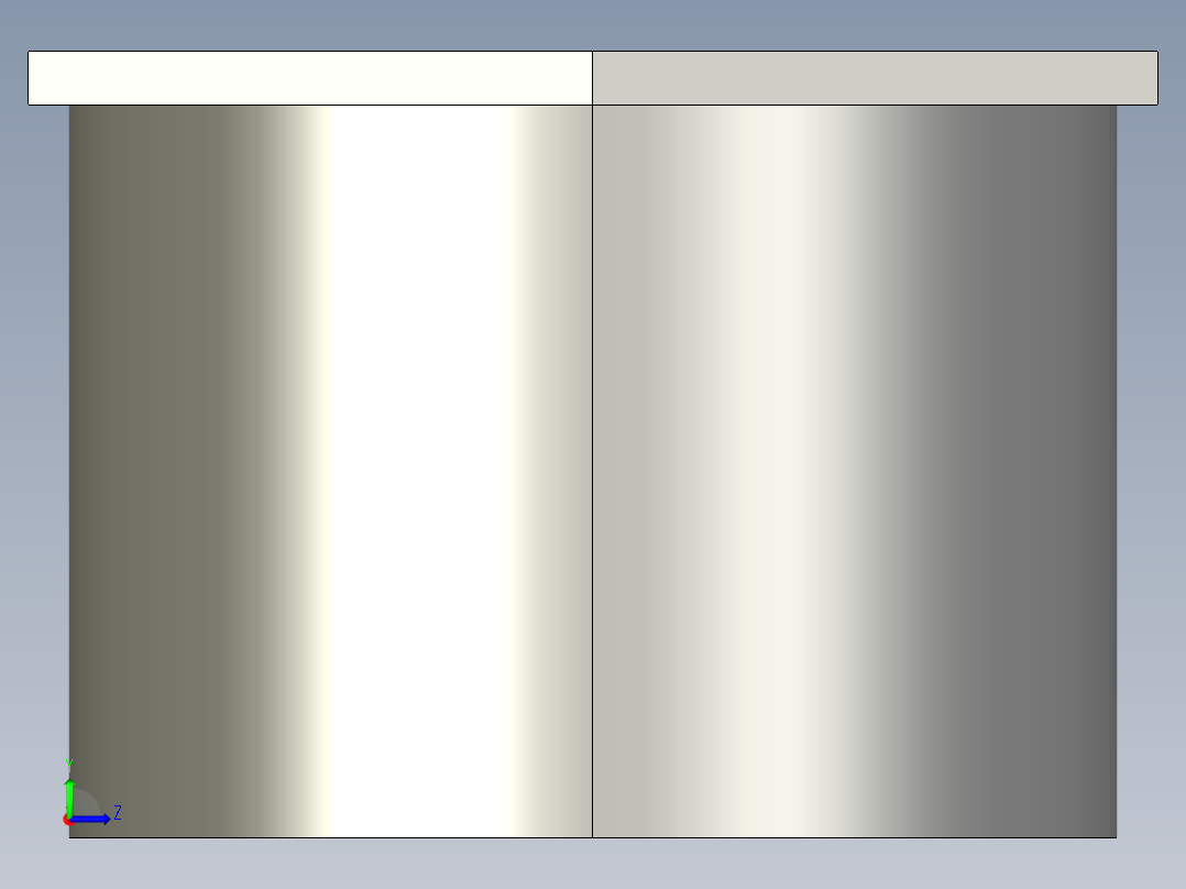 船舶管路系统SeaCor_ReducerBushing_FPTxSPIG_37J138251_2in x 1.5in左视图