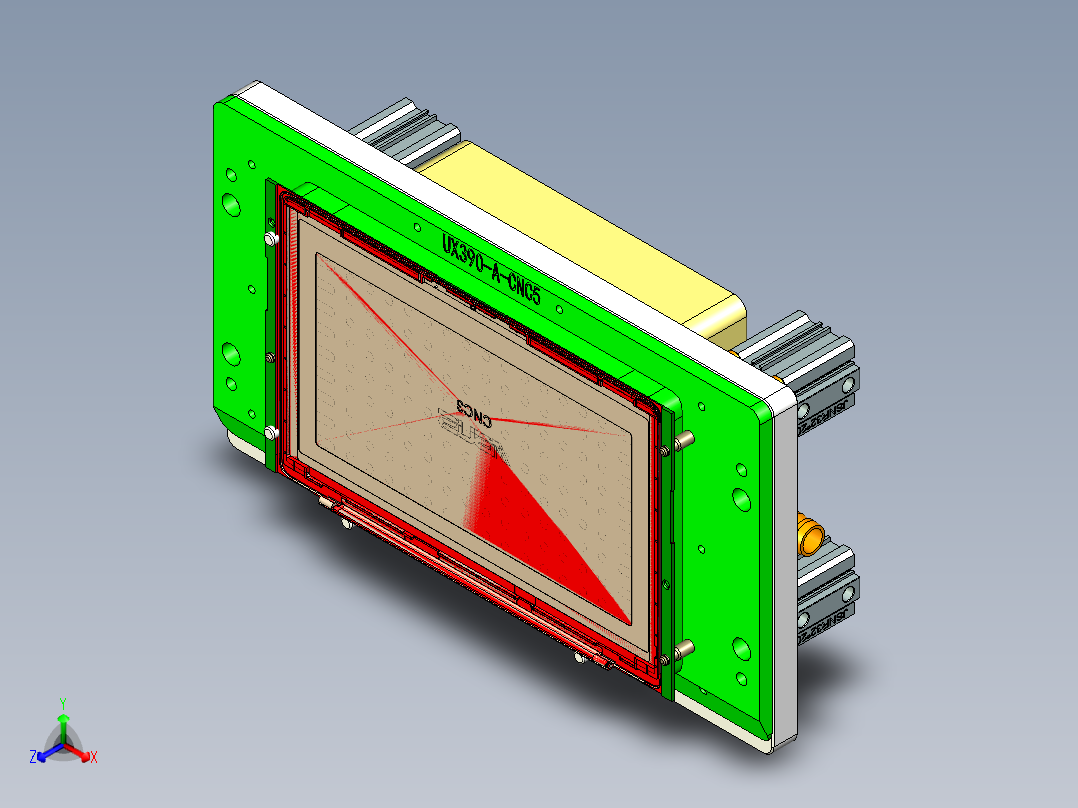 UX390-A-CNC5-JD-2016-0722正等轴测图