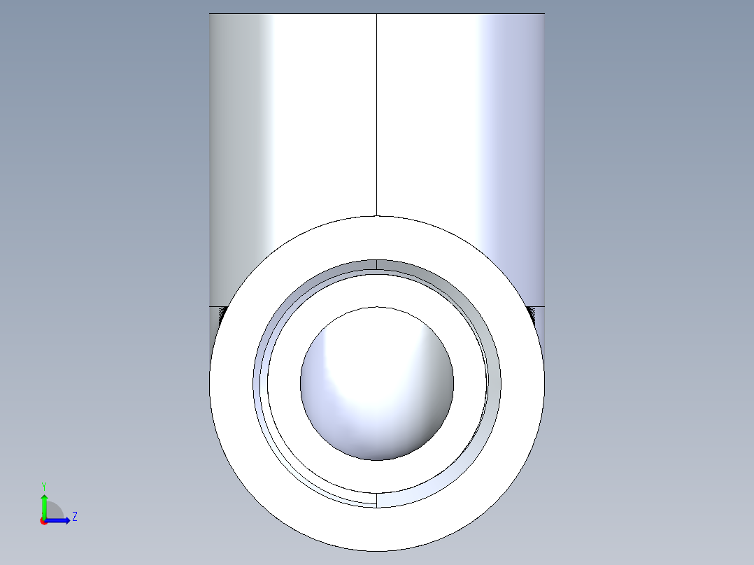 聚氯乙烯配件07-Sch80_90Elbow_FPTxFPT_808-005_0.5in左视图