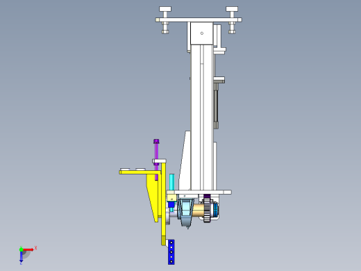 主机架焊接变位机俯视缩略图
