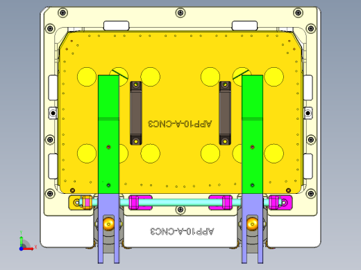 app10_lcd_cover_al-笔记本CNC工装夹具三维模型CNC3-0714前视缩略图