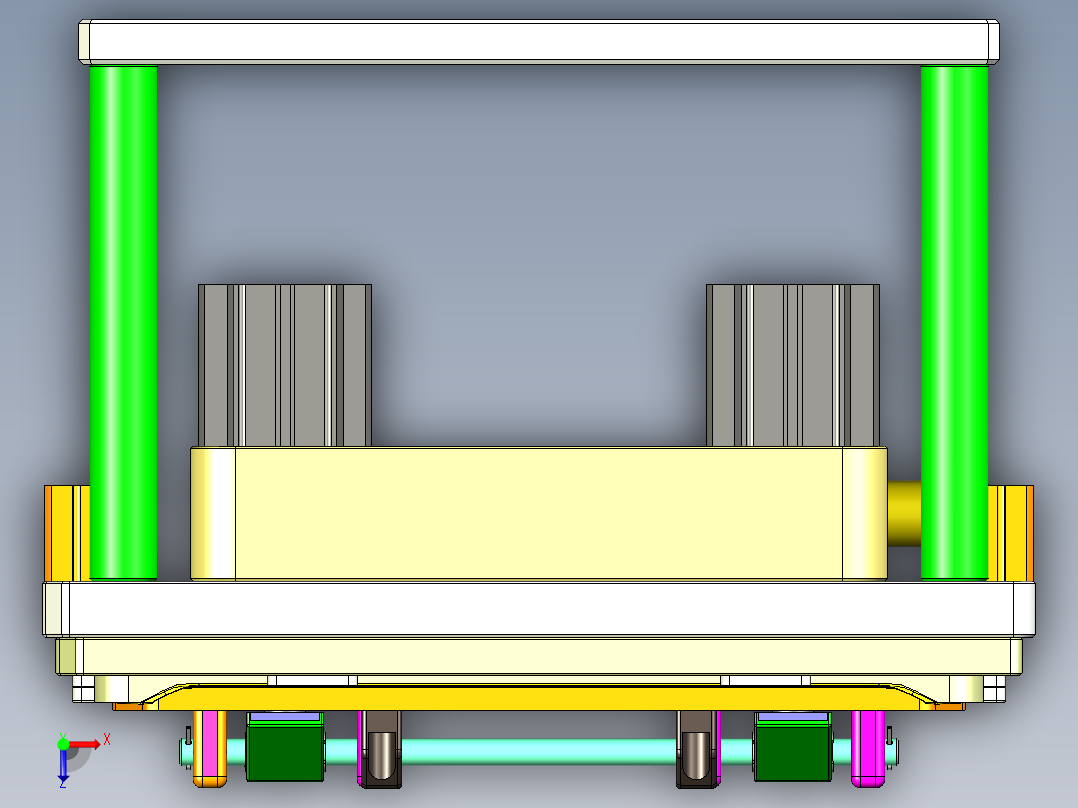 app10_lcd_cover_al-笔记本CNC工装夹具三维模型CNC3-0714俯视图