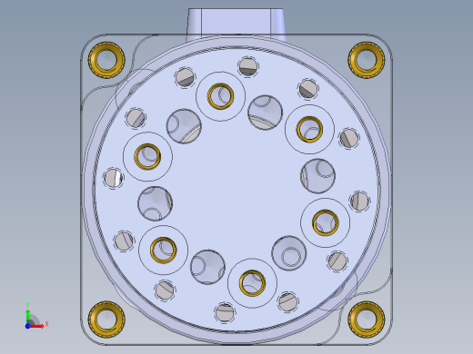 摆线减速器、摆线针轮减速器、减速器(2)前视缩略图