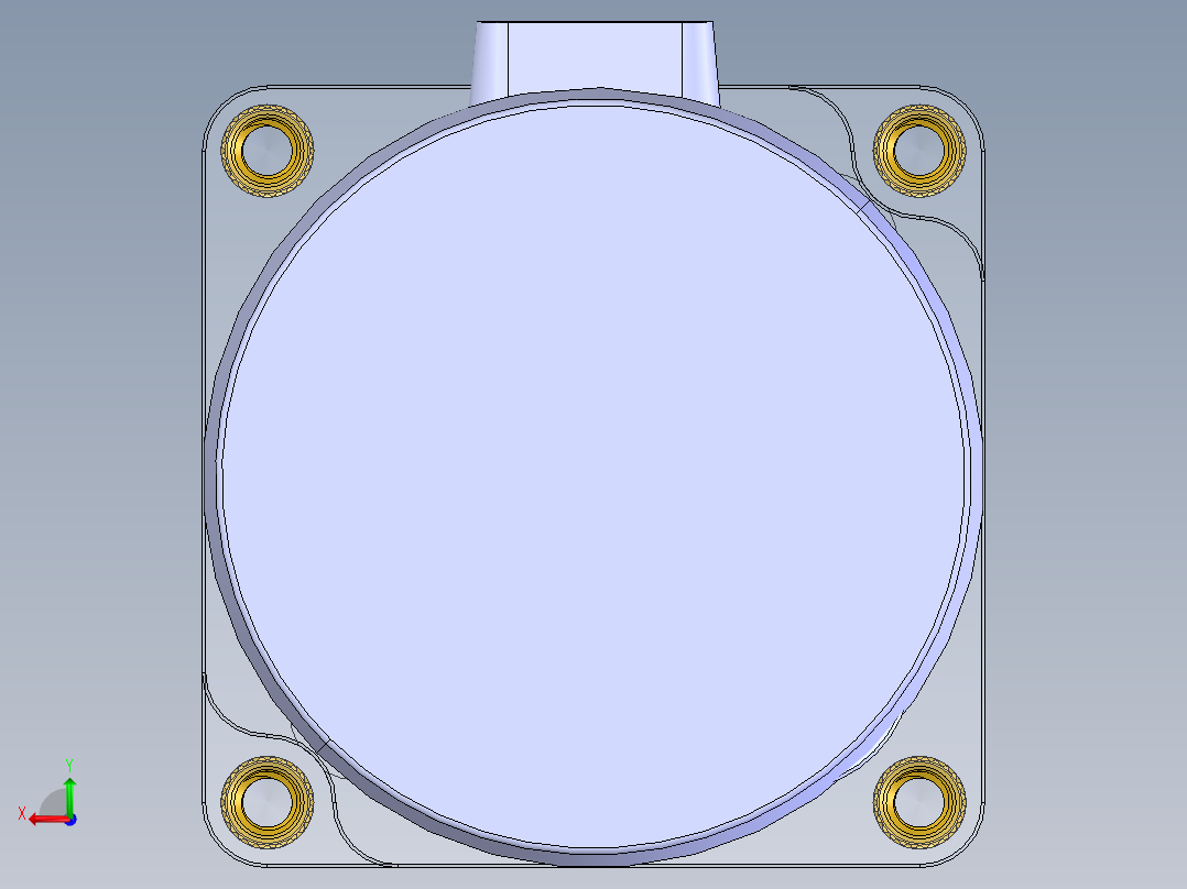 摆线减速器、摆线针轮减速器、减速器(2)后视图