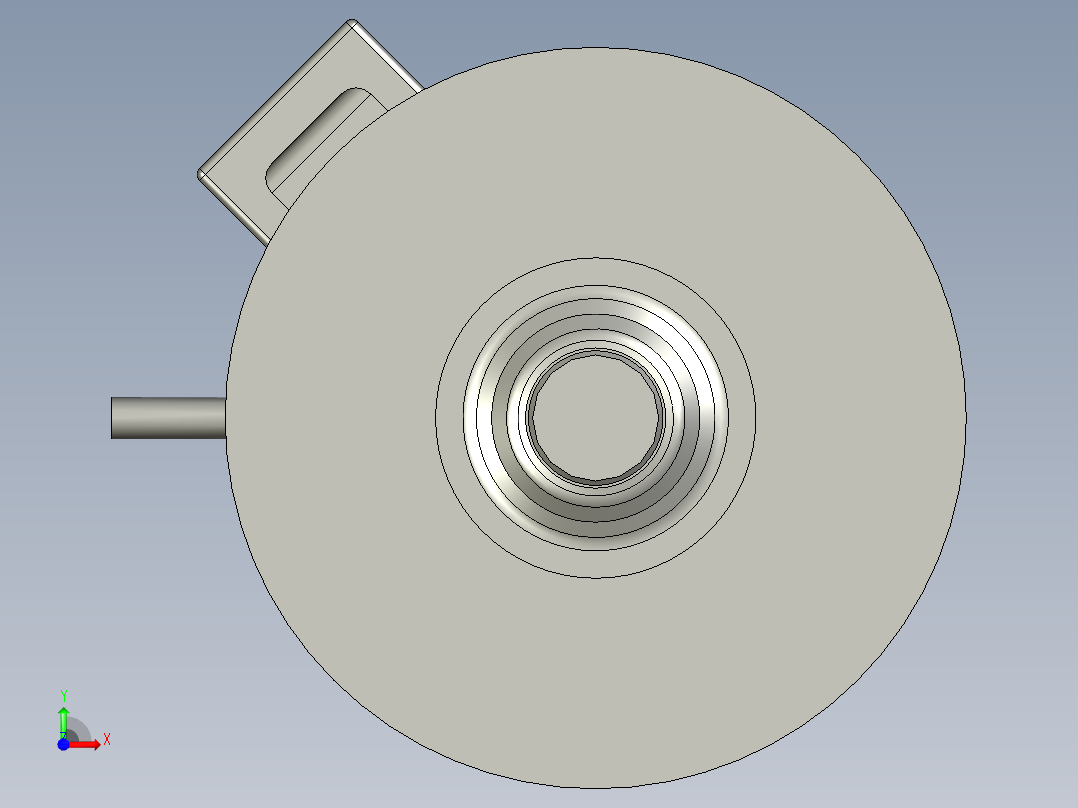 B2003914-100加仑热水加热器前视图