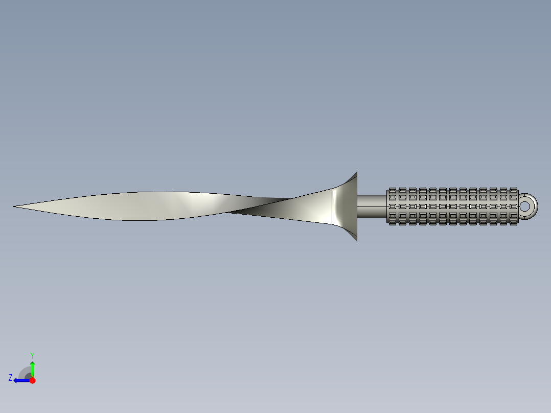 三棱军刺NEW右视图