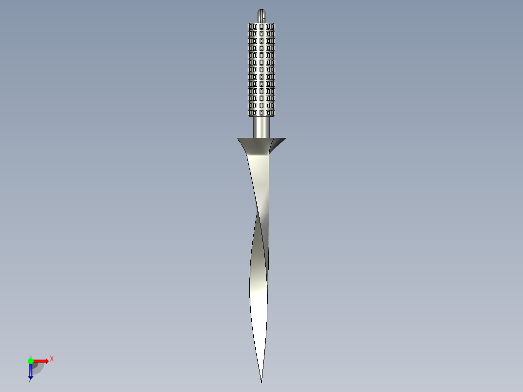 三棱军刺NEW俯视图