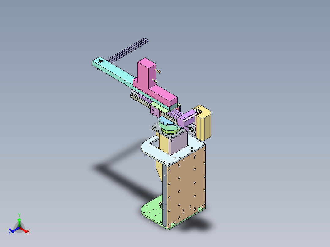 8 英寸硅晶圆定位机械臂