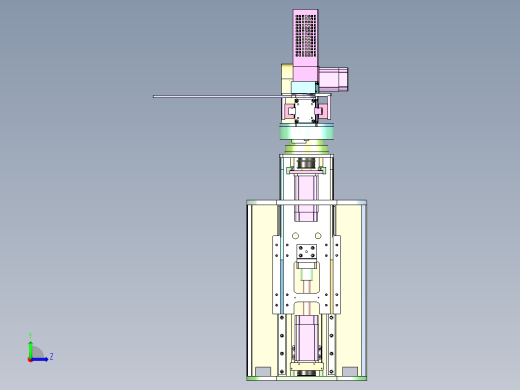 8 英寸硅晶圆定位机械臂左视缩略图