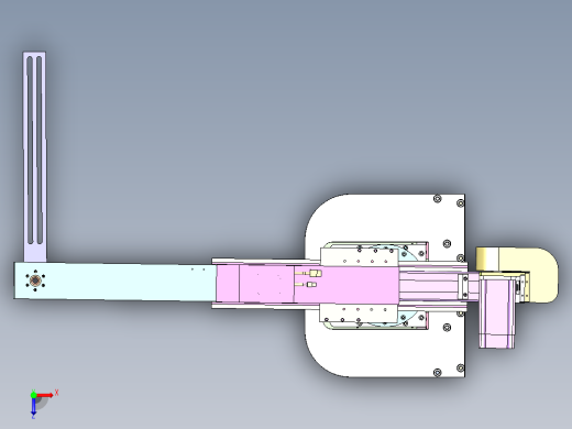 8 英寸硅晶圆定位机械臂俯视缩略图