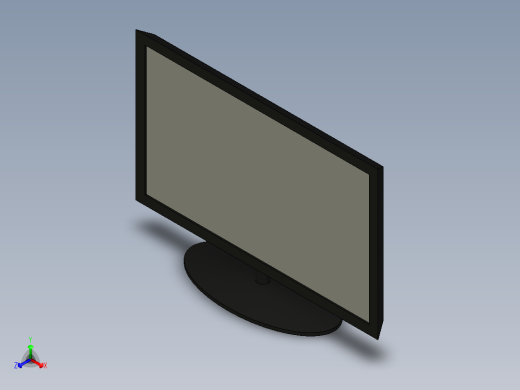 B3004357-平板电视正等轴测缩略图