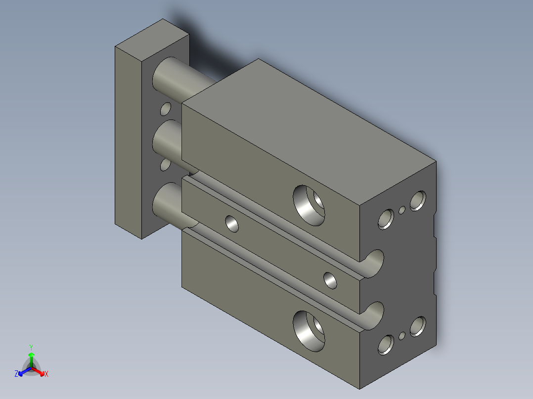 TCM6x10S(0)+()-y-g正等轴测图